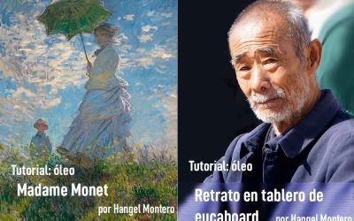 ¡Nuevos tutoriales a la venta! Retrato en tablero de eucaboard y Madame Monet